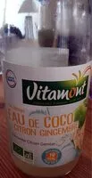 Mängden socker i Eau de coco Citron Gingembre
