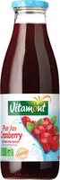 Mängden socker i Pur jus de cramberry bio