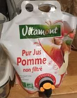 Mängden socker i Pur jus de pomme non filtré bio