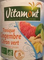 Mängden socker i Tonique gingembre citron vert bio