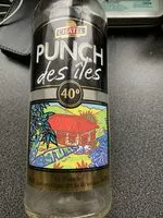 Mängden socker i Punch Des îles