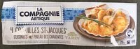 Mängden socker i Coquilles Saint-Jacques cuisinées au pineau des charentes