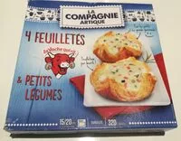 Mängden socker i Panier feuilleté fromage La Vache Qui Rit et petits légumes, 4