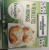 Mängden socker i Feuilletés au Fromage Boursin