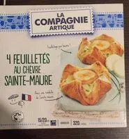 Mängden socker i 4 feuilletés au chèvre Sainte-Maure