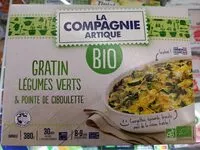 Mängden socker i Gratin légumes verts et pointe de ciboulette
