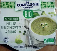 Mängden socker i Mouliné de legumes verts & Quinoa