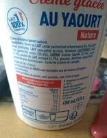 Mängden socker i Crème glacée au yaourt Malo