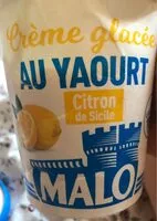 Mängden socker i Creme glace au yaourt citron