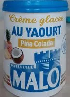 Mängden socker i Crème glacée au yaourt Picardie Colada