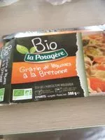 Mängden socker i Gratin de legumes a la Bretonne