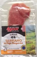 Mängden socker i Jambon serrano