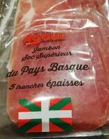Mängden socker i Jambon sec supérieur du pays basque