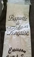 Mängden socker i Baguette de tradition Française