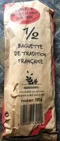 Mängden socker i Demi baguette de tradition française