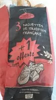 Mängden socker i Baguette de tradition française