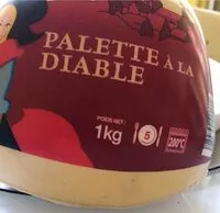 Mängden socker i Palette à la diable