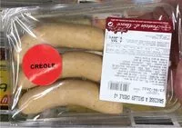 Mängden socker i Saucisse a griller creole