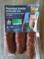 Mängden socker i Saucisse fumée precuite bio