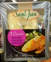 Mängden socker i 2 Cocons brochet crevettes morilles
