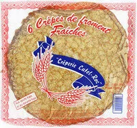 Mängden socker i 6 crêpes de froment fraîches