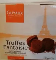 Mängden socker i Truffes fantaisies