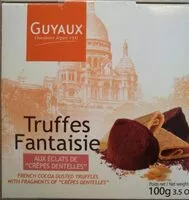 Mängden socker i Truffes fantaisie