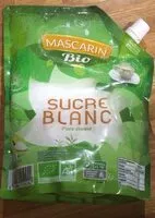 Mängden socker i Sucre blanc bio