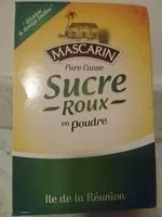 Mängden socker i Sucre roux en poudre pure canne