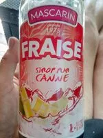 Mängden socker i Sirop fraise pur canne