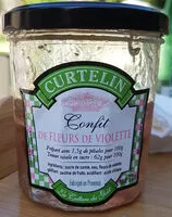 Mängden socker i Confit de fleurs de violette