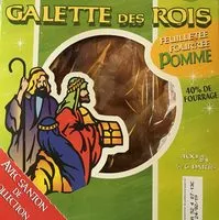 Mängden socker i Galette des rois