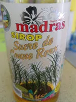 Mängden socker i Sirop De Sucre De Canne