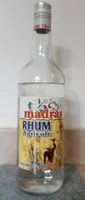 Mängden socker i Rhum agricole