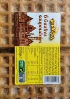 Mängden socker i Gaufres