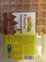 Mängden socker i Gaufres Tendr'epis