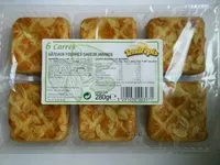 Mängden socker i Gâteaux fourrés saveur amande