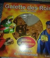 Mängden socker i Galette des rois