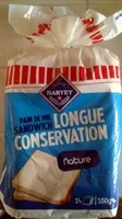 Mängden socker i Pain de Mie Sandwich nature Longue Conservation (14 tranches)