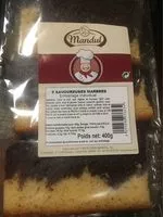 Mängden socker i 8 Savoureuses Marbres 400g