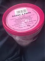 Mängden socker i BARBE A PAPA