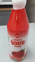 Mängden socker i Yaourt a boire fraise