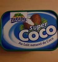 Mängden socker i Paradis Glaces Super Coco