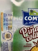 Mängden socker i Yaourt à boire ananas coco Piñacolada