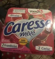 Mängden socker i Caresse Mixé