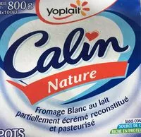 Mängden socker i Calin nature