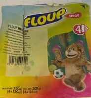 Mängden socker i Floup sirop menthe