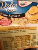 Mängden socker i Dolce vita creme dessert vanille