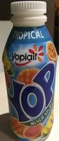 Mängden socker i Yaourts à boire à la pulpe de fruits Yop tropical