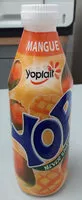 Mängden socker i Yaourts à boire à la pulpe de mangue Yop mangue
